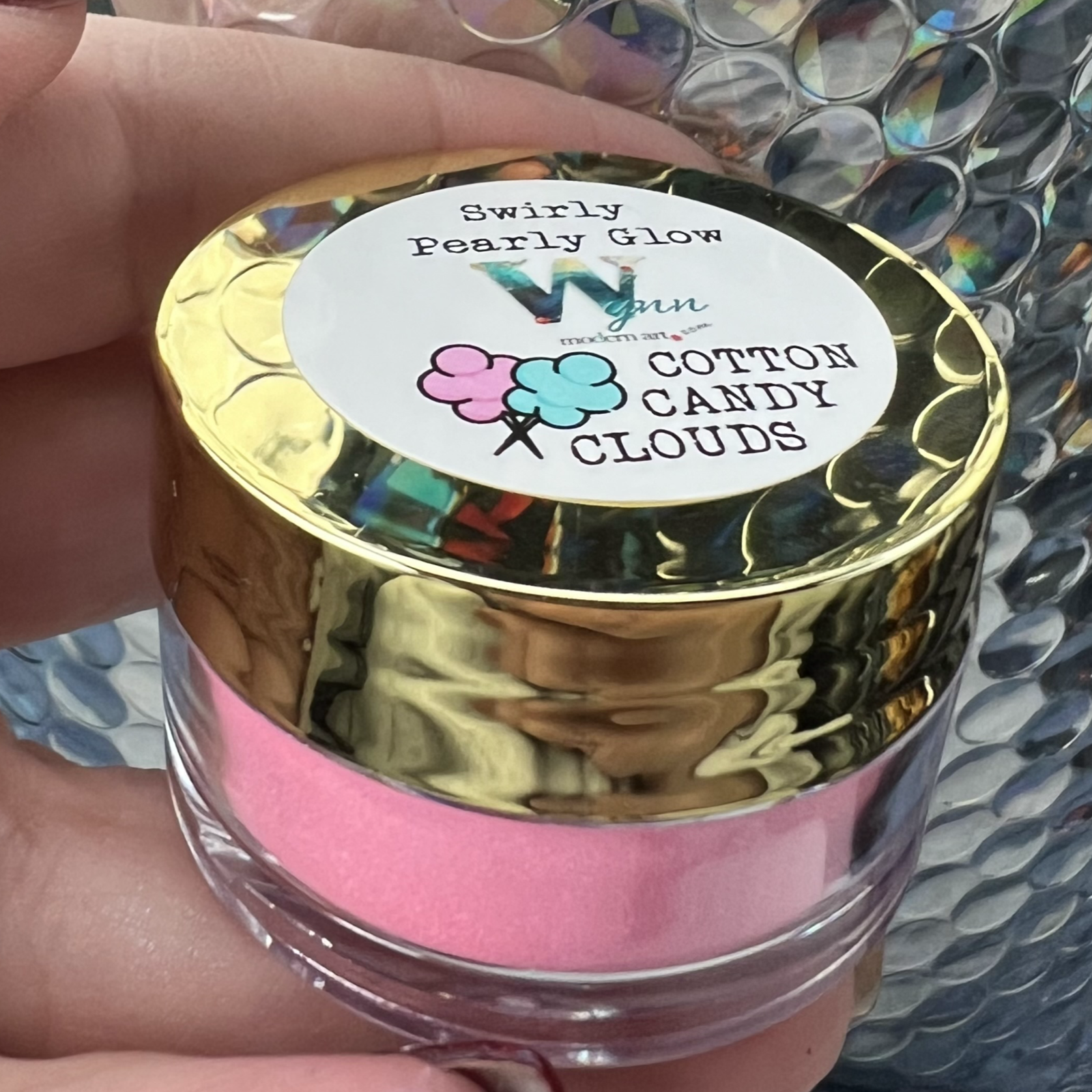 Swirly Pearly Glow (