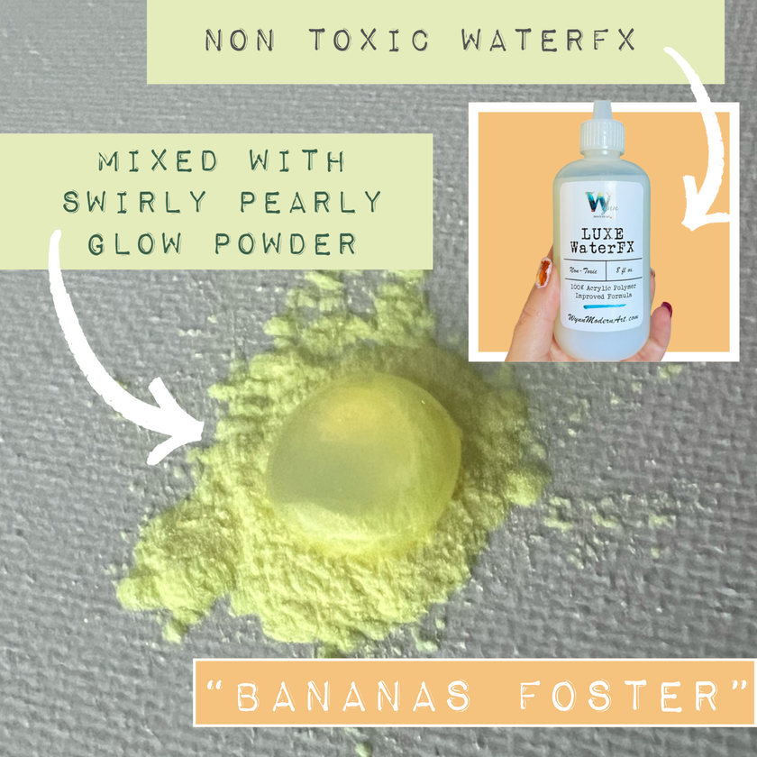 Swirly Pearly Glow (“Bananas Foster