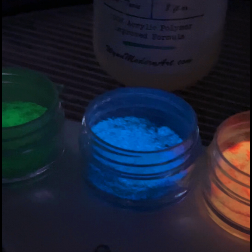 Fire Opal Trio: Set of 3 Custom Glow Powders
