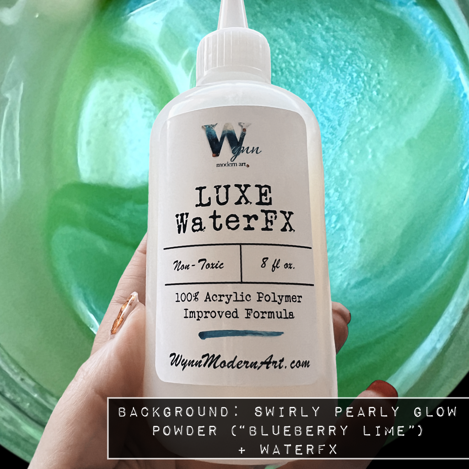 Swirly Pearly Glow (