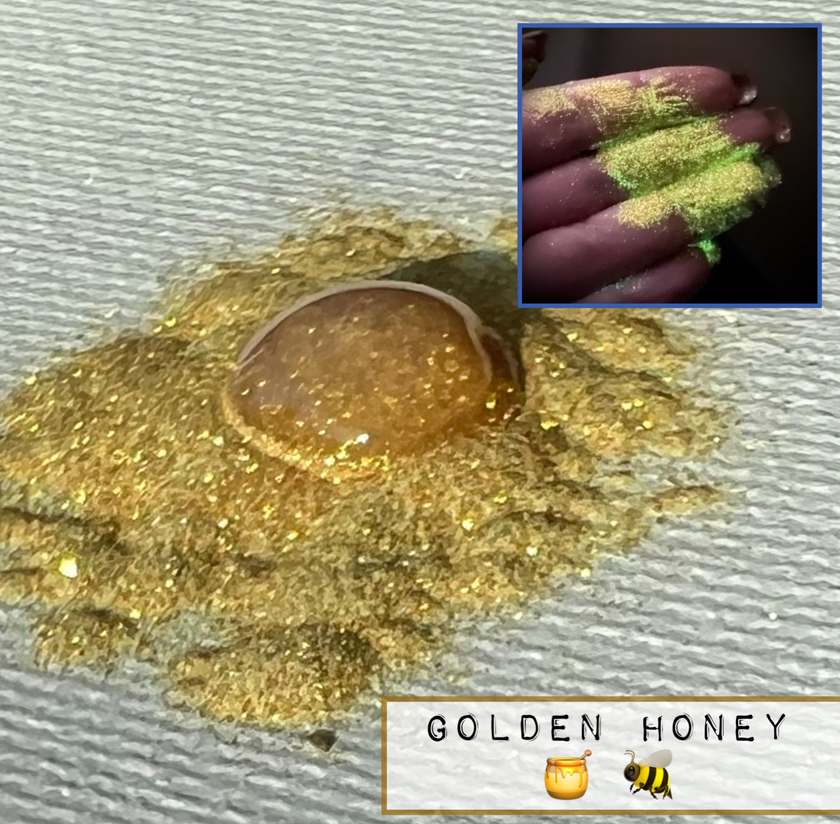 Swirly Pearly Glow Powder (“Golden Honey