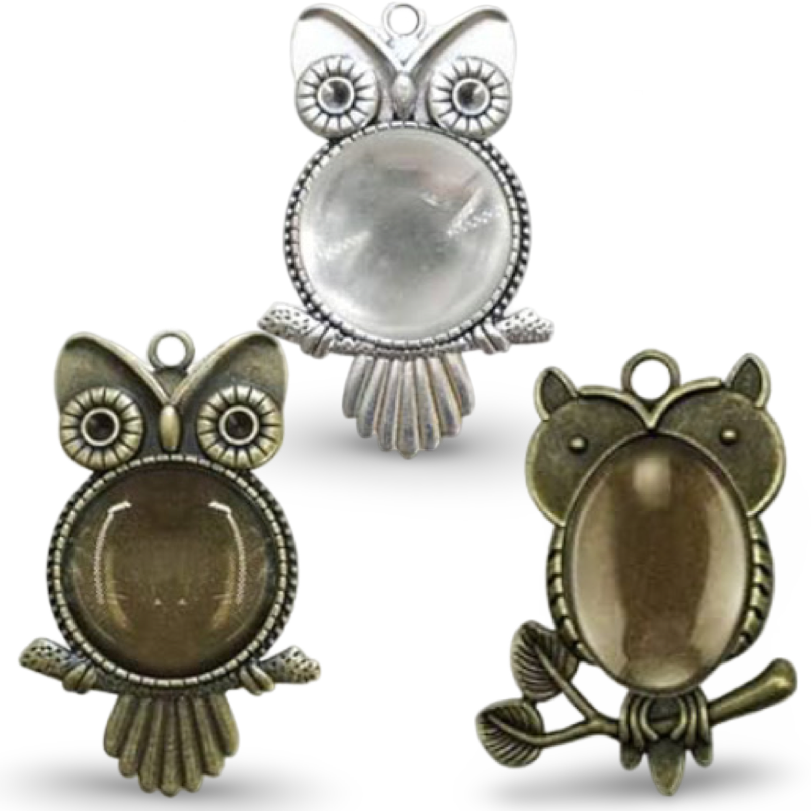 Set of 3: Wise Owls