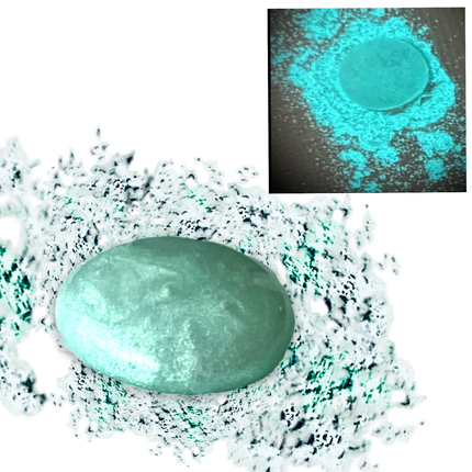 Swirly Pearly Glow (“Mint Gelato