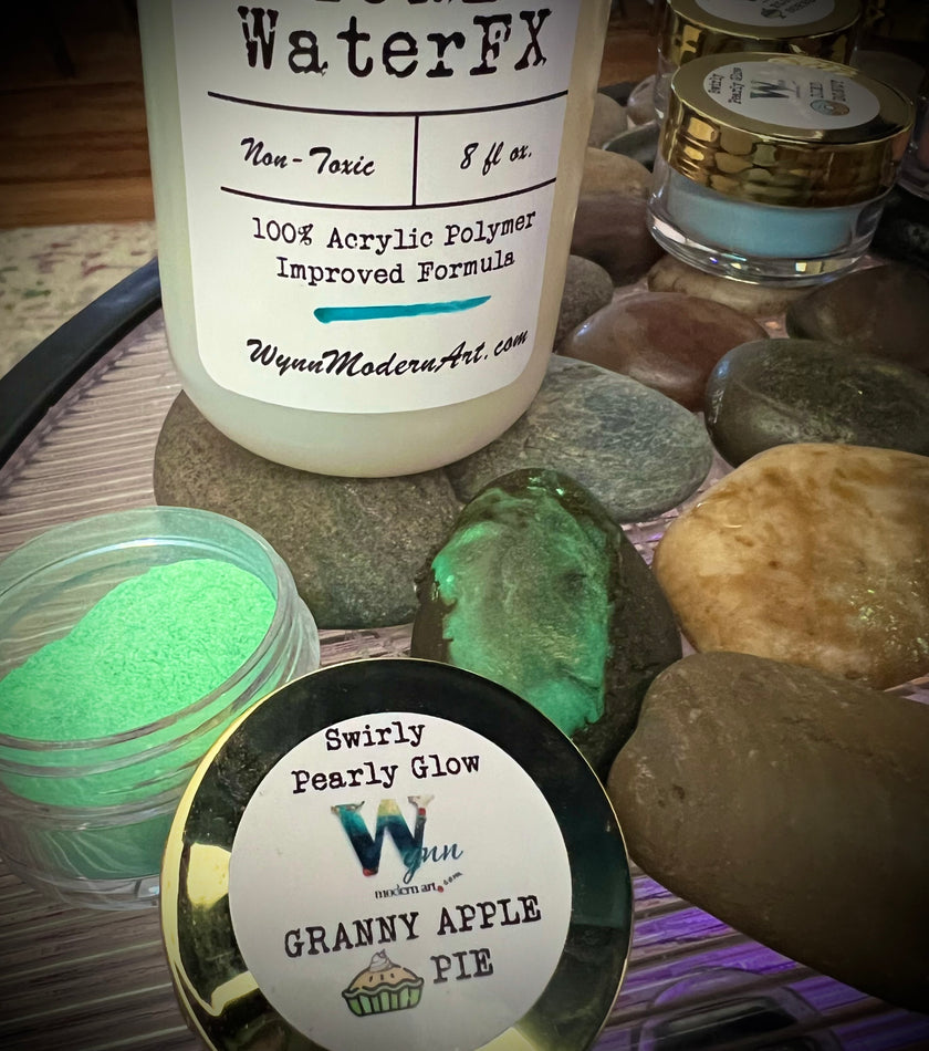 Swirly Pearly Glow (