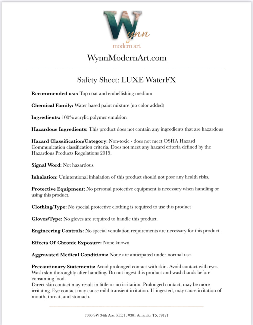 LUXE WaterFX Gloss (8oz.)