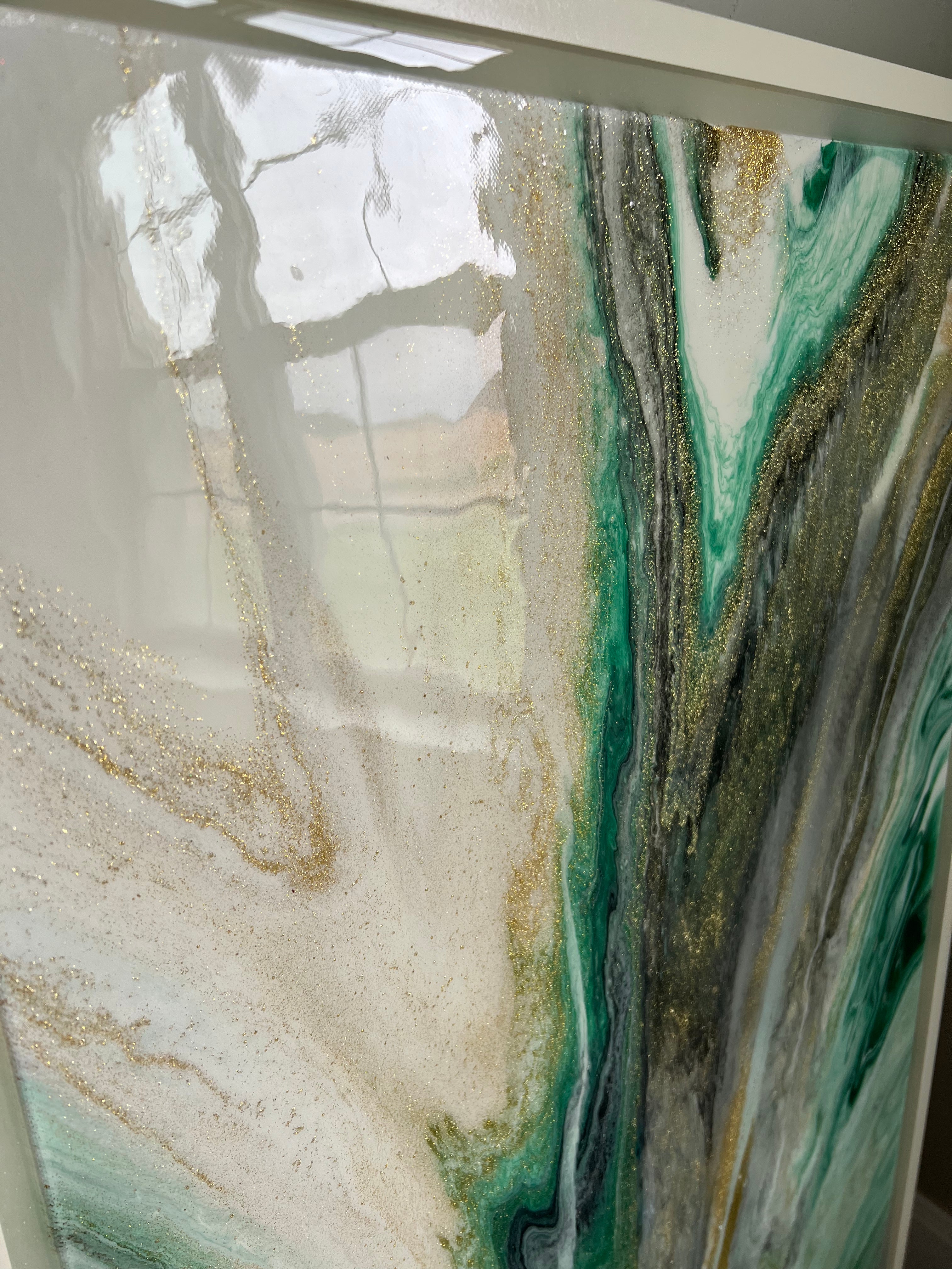 “Dragon’s Breath” Glowing Art (2ft. x 4ft.)