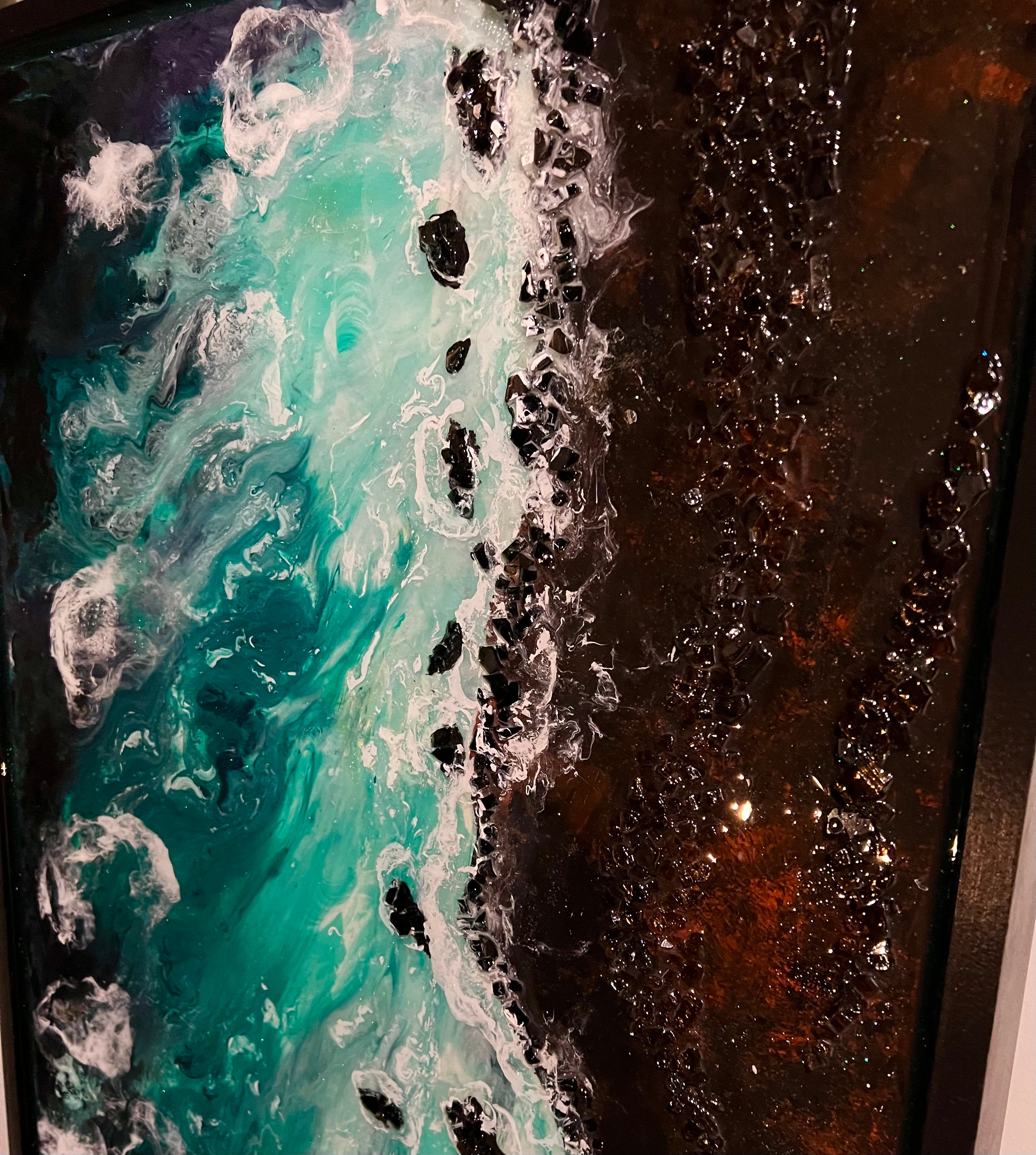 “Cliffs Of Life” (26” x 38”)