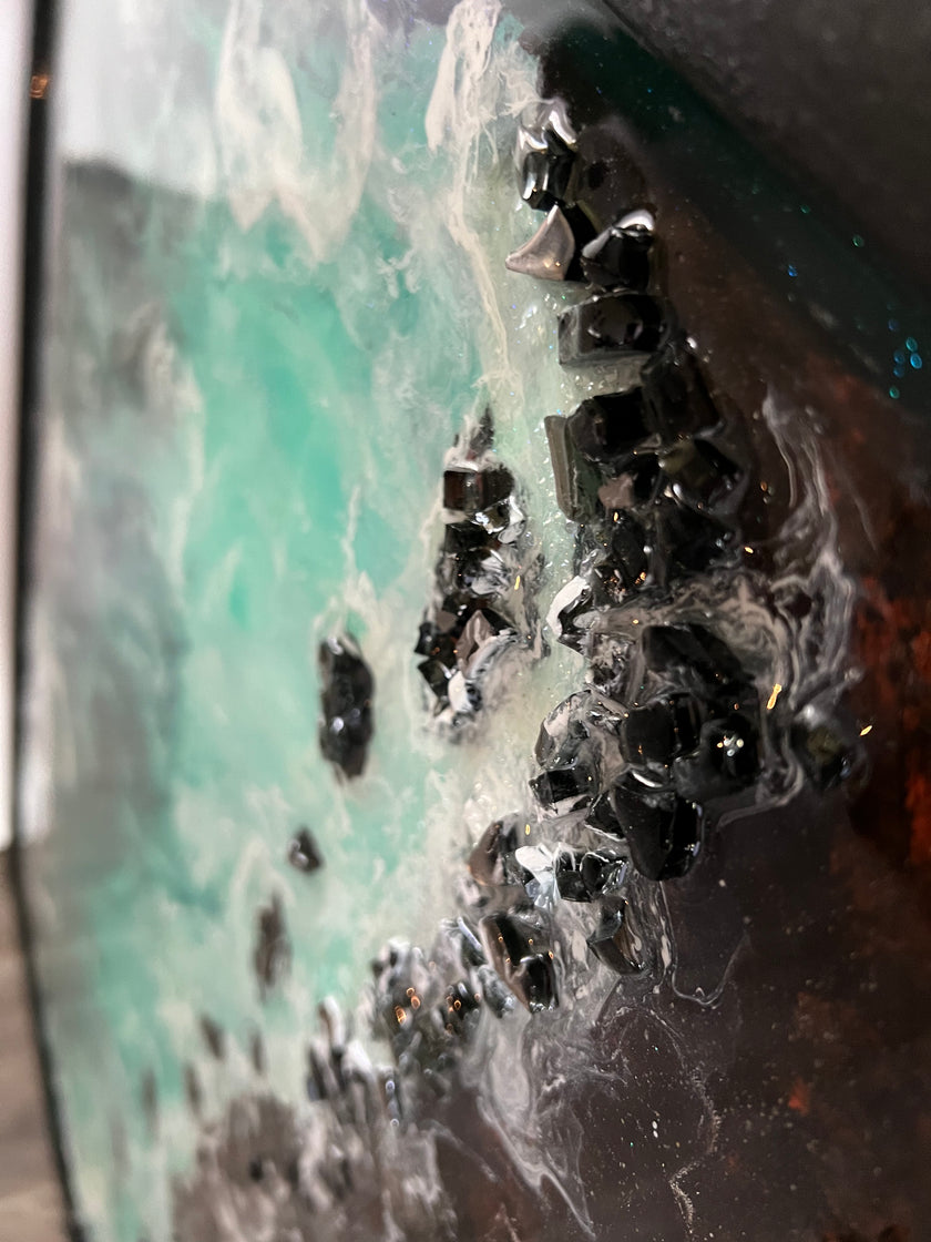 “Cliffs Of Life” (26” x 38”)