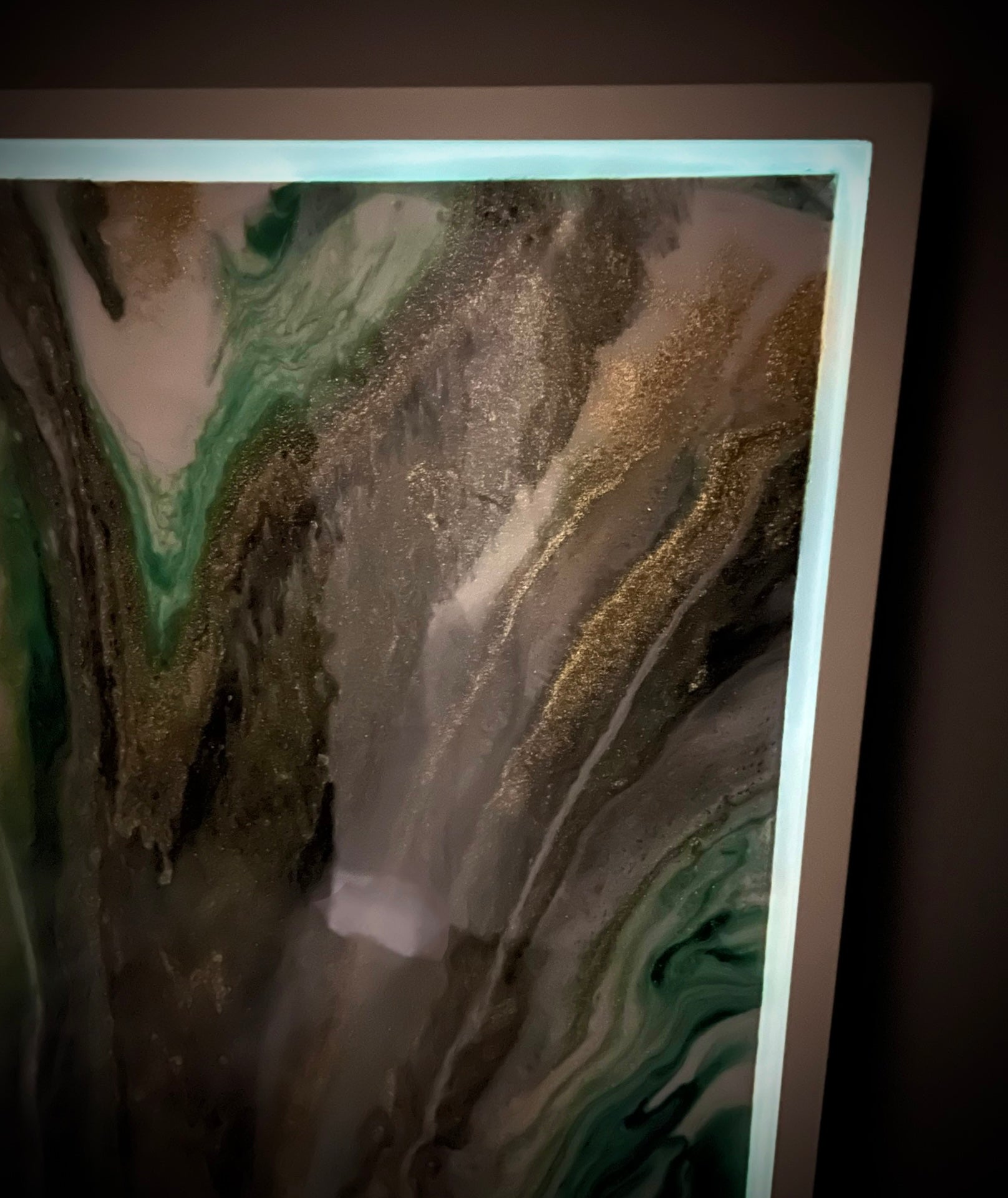 “Dragon’s Breath” Glowing Art (2ft. x 4ft.)