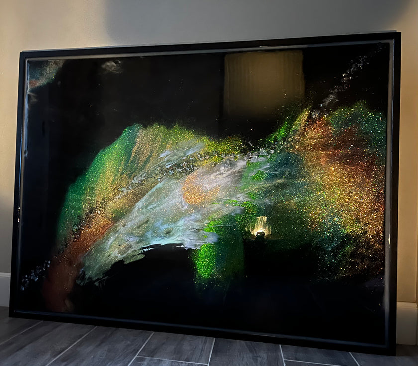 “Walk With Me” Glowing Art (4ft. x 5ft.)