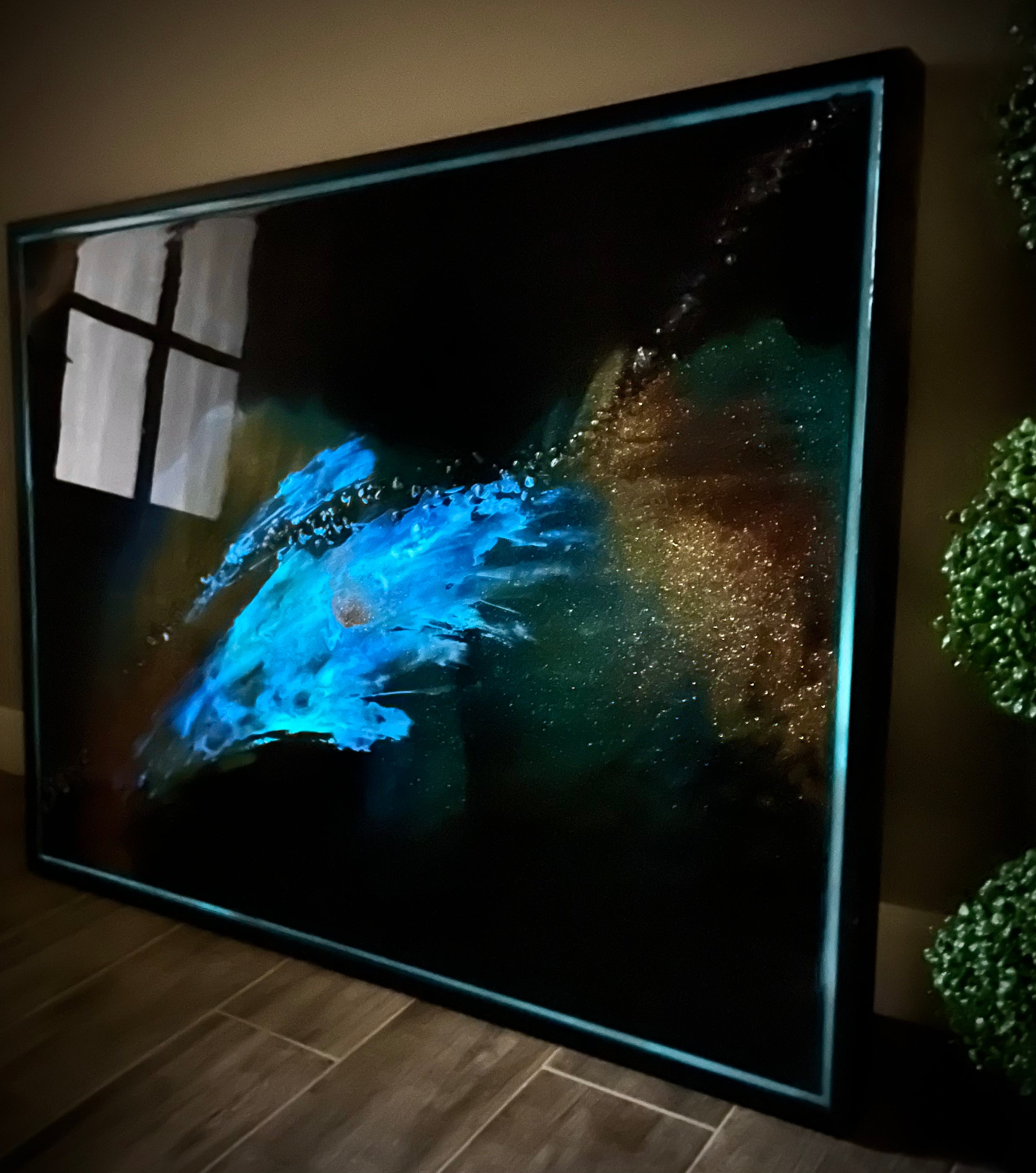 “Walk With Me” Glowing Art (4ft. x 5ft.)