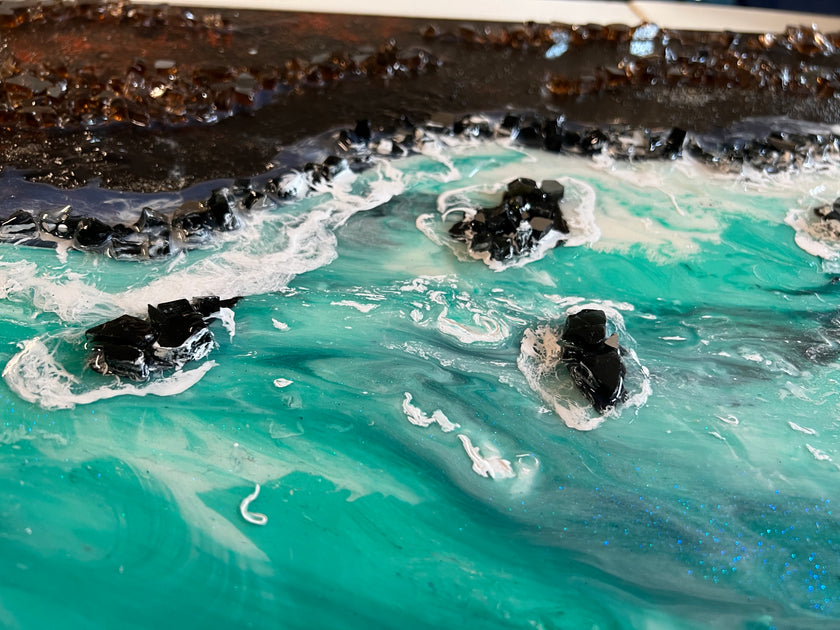 “Cliffs Of Life” (26” x 38”)