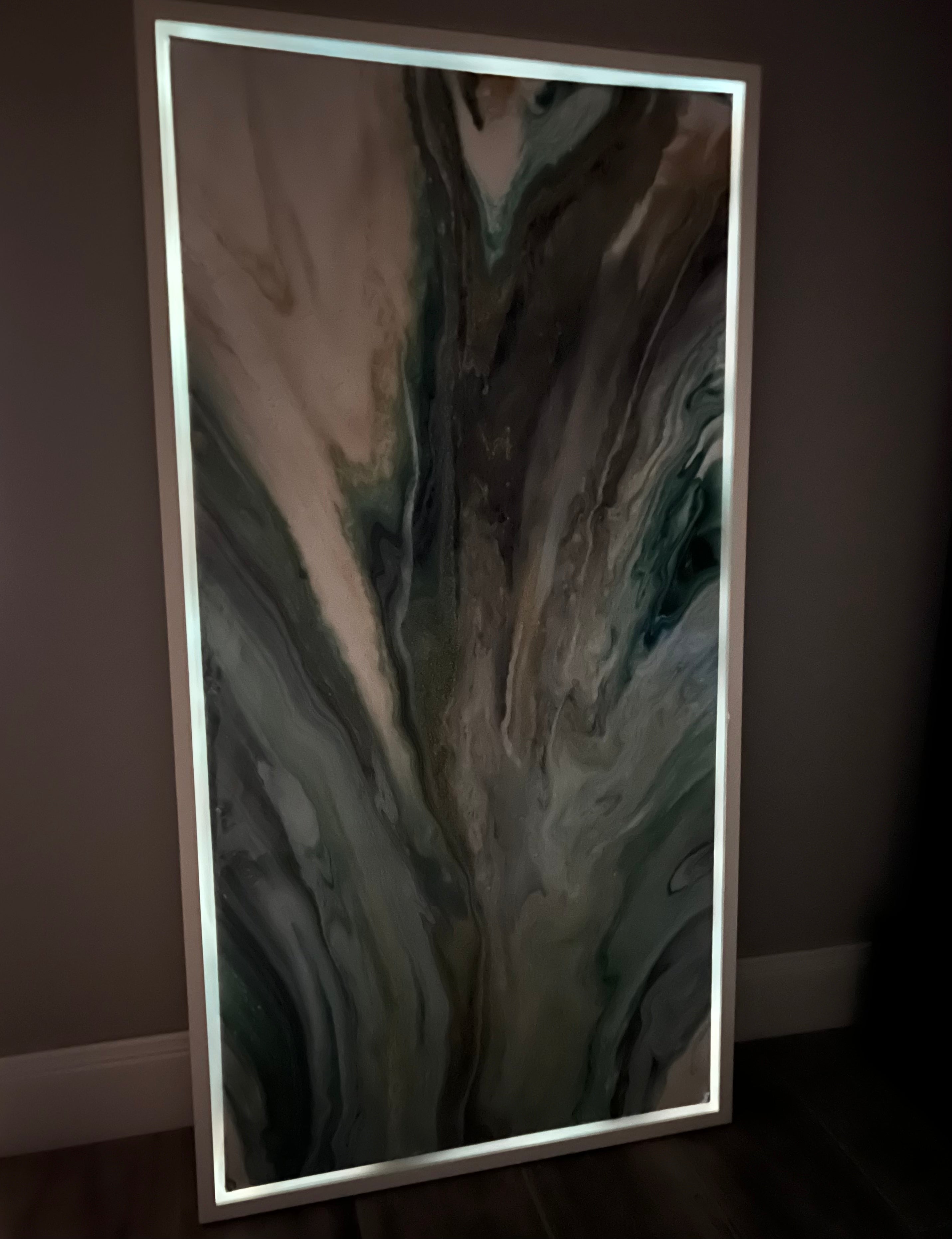 “Dragon’s Breath” Glowing Art (2ft. x 4ft.)