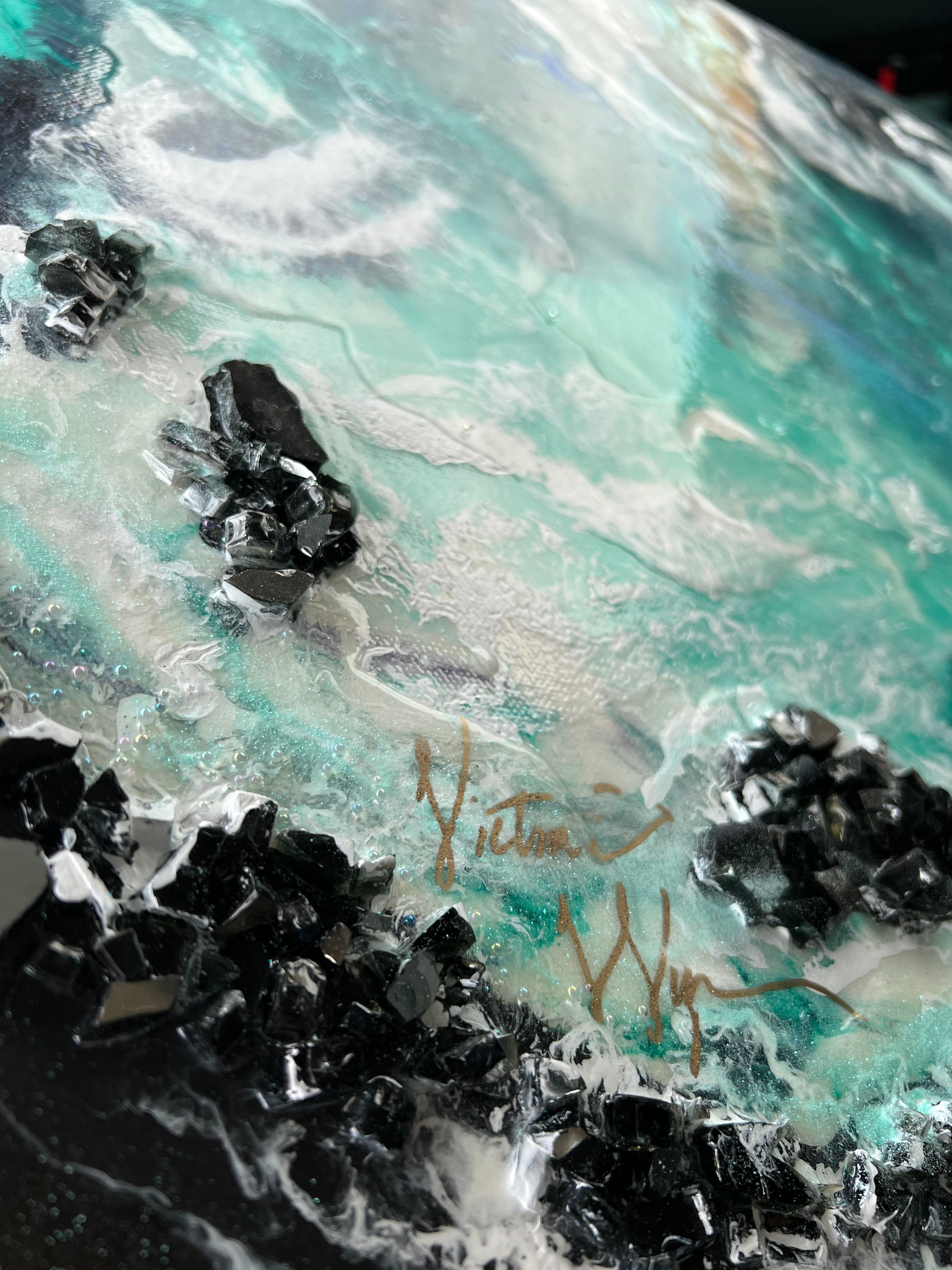 “Cliffs Of Life” (26” x 38”)