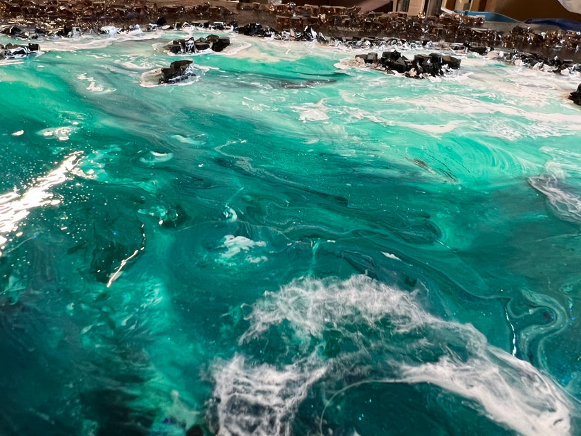 “Cliffs Of Life” (26” x 38”)