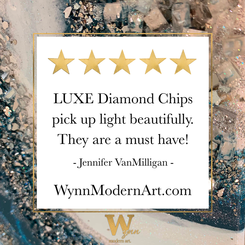 Diamond Chips (Silver Micro Mirror)