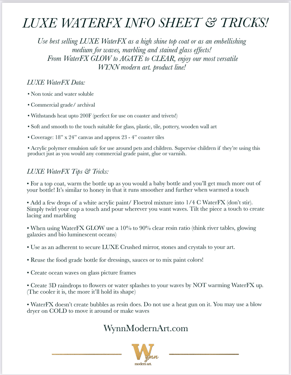 LUXE WaterFX Gloss (8oz.)