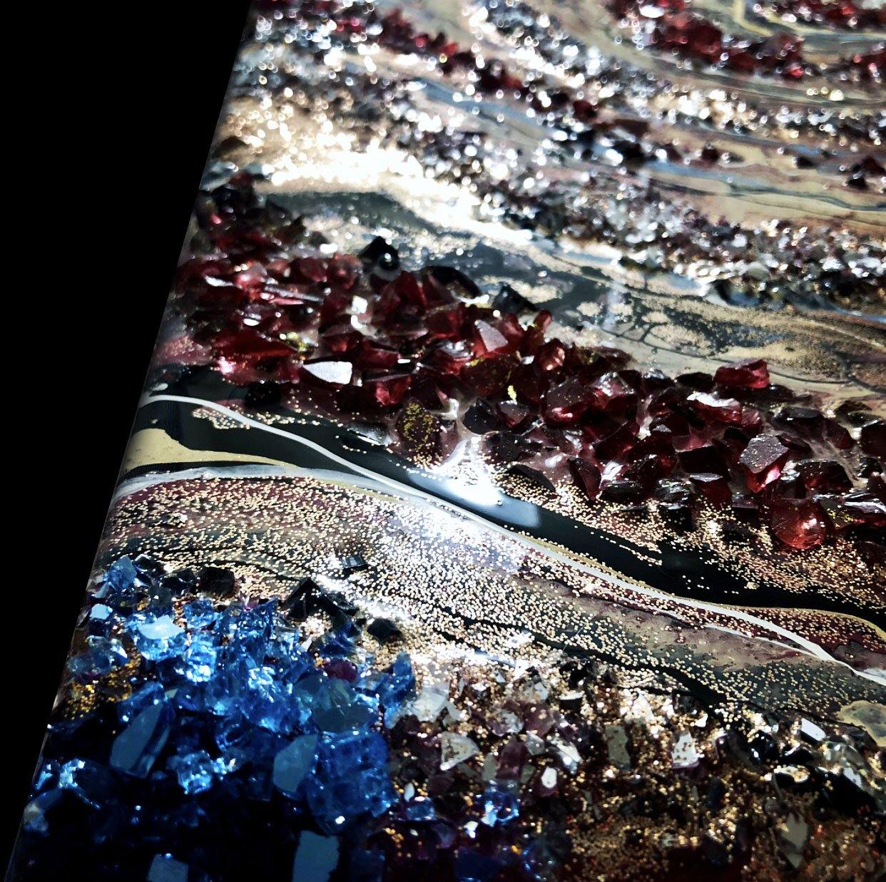 1-on-1 Zoom Acrylic Fluid Art Session w/ Victoria Wynn - WYNN modern art.