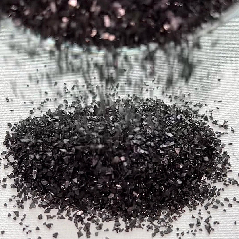 Diamond Chips (Black Micro Mirror)