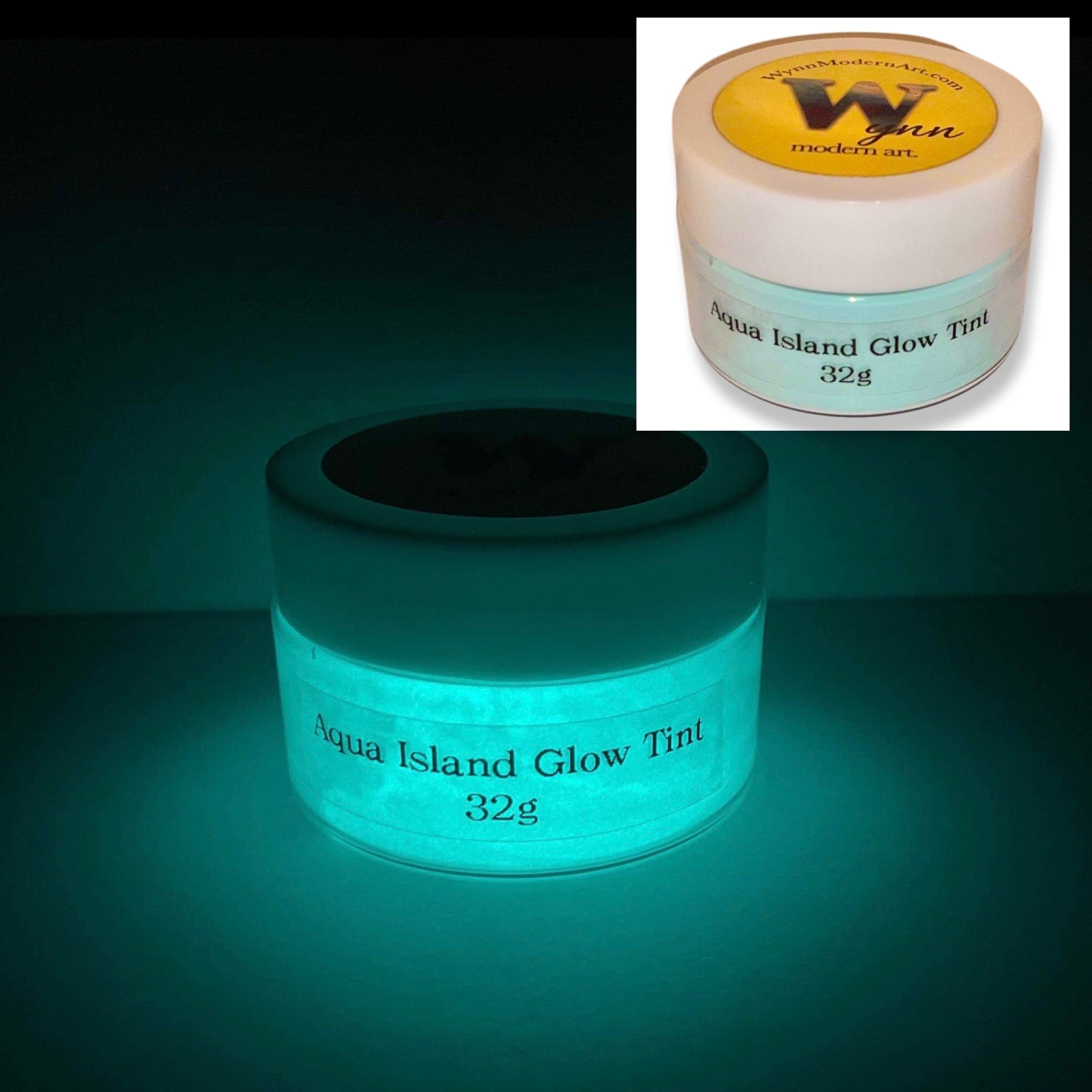 Aqua Glow The Dark Paint