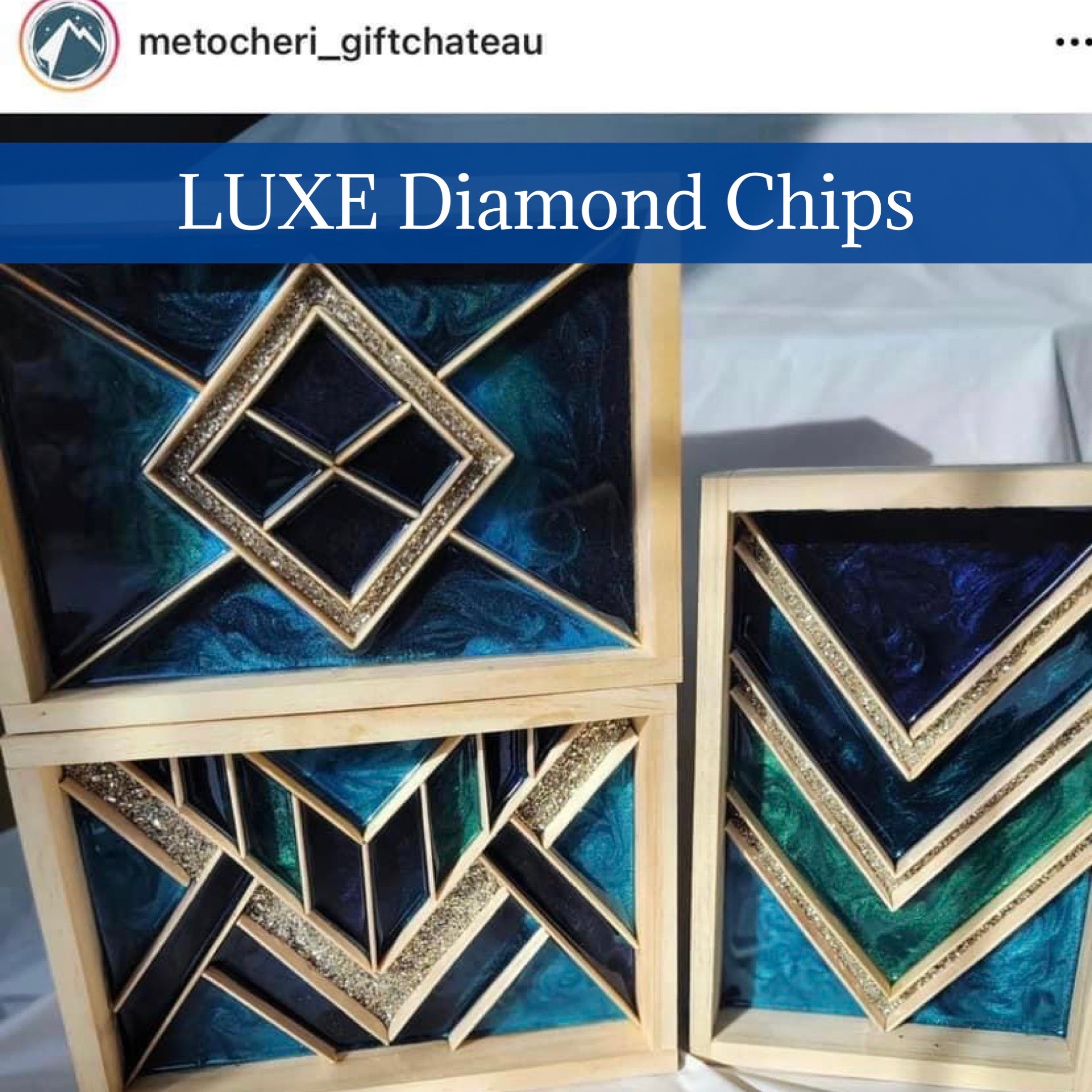 Diamond Chips (Silver Micro Mirror)