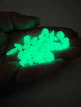 Positivity Pebbles 50 pcs (Green Glow)