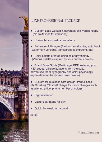 Le Prive Luxe Professional Package