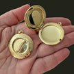 (2 for $20) Mental Health Love Lockets (18k gold)