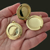 (2 for $20) Mental Health Love Lockets (18k gold)