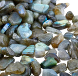 Genuine Labradorite Stone & Chip Mix