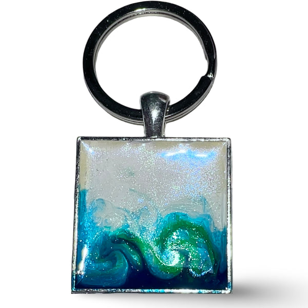 Set of 2: Square Keychains