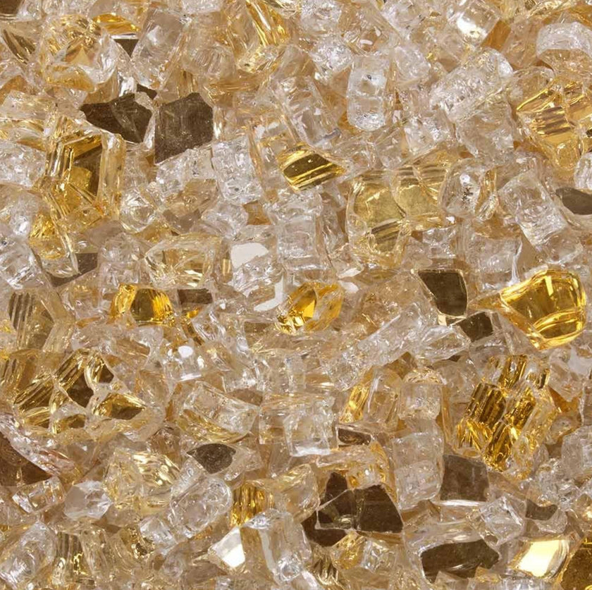 Victorian Gold  LUXE Crushed Mirror