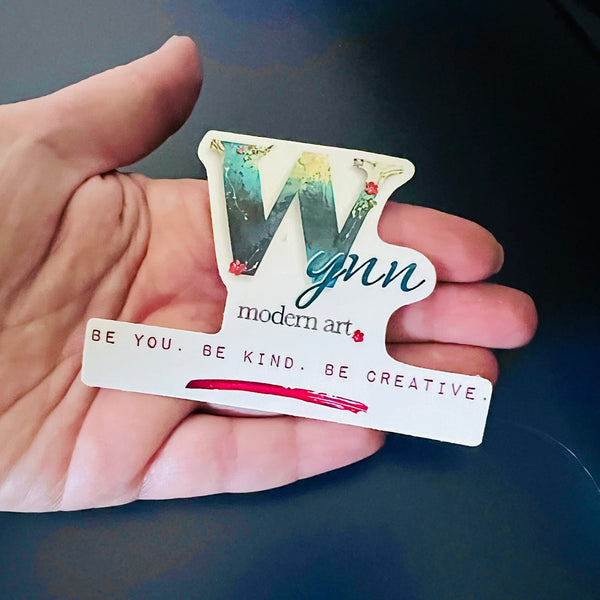 Glossy WMA Sticker ( 3” )