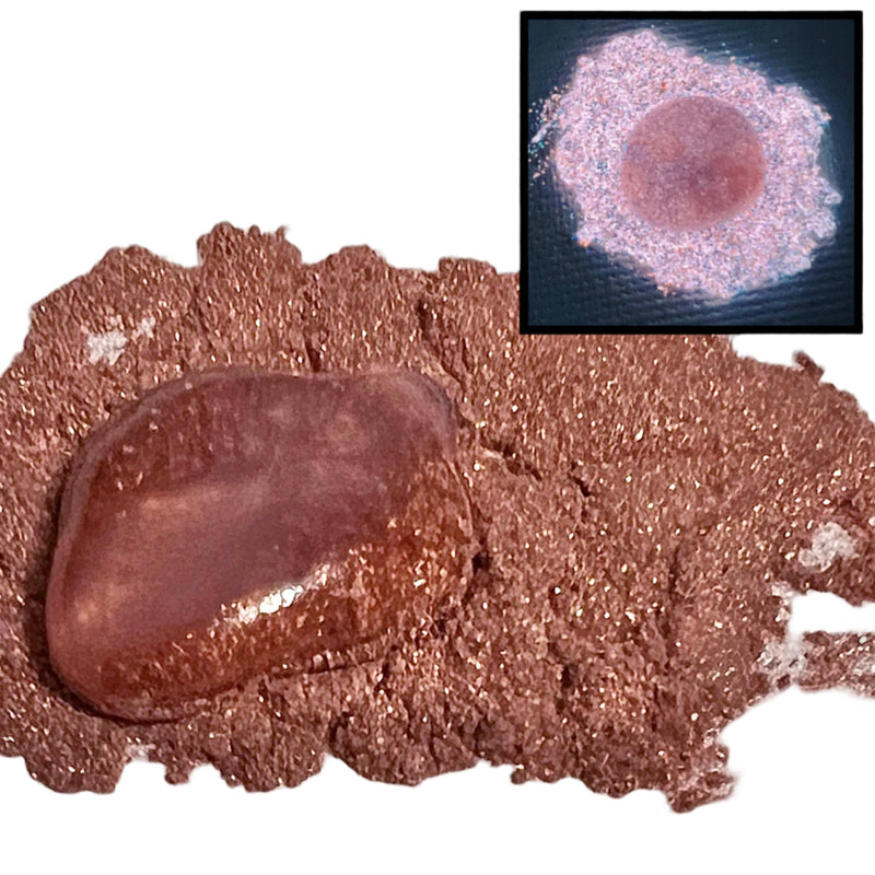 Swirly Pearly Glow ("Burnt Sugar")