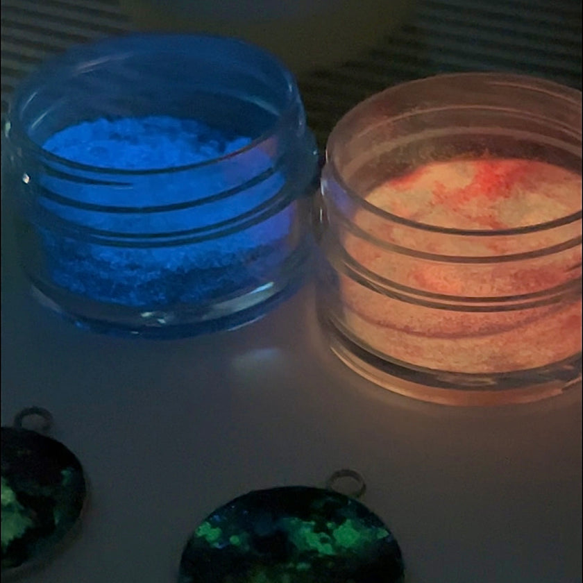 Fire Opal Trio: Set of 3 Custom Glow Powders