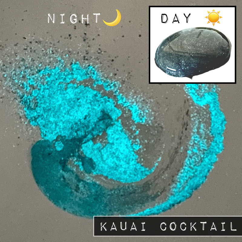 (Save 20%) Swirly Pearly 🔥 HEAT ACTIVATED Glow ("Kaua'i Cocktail")