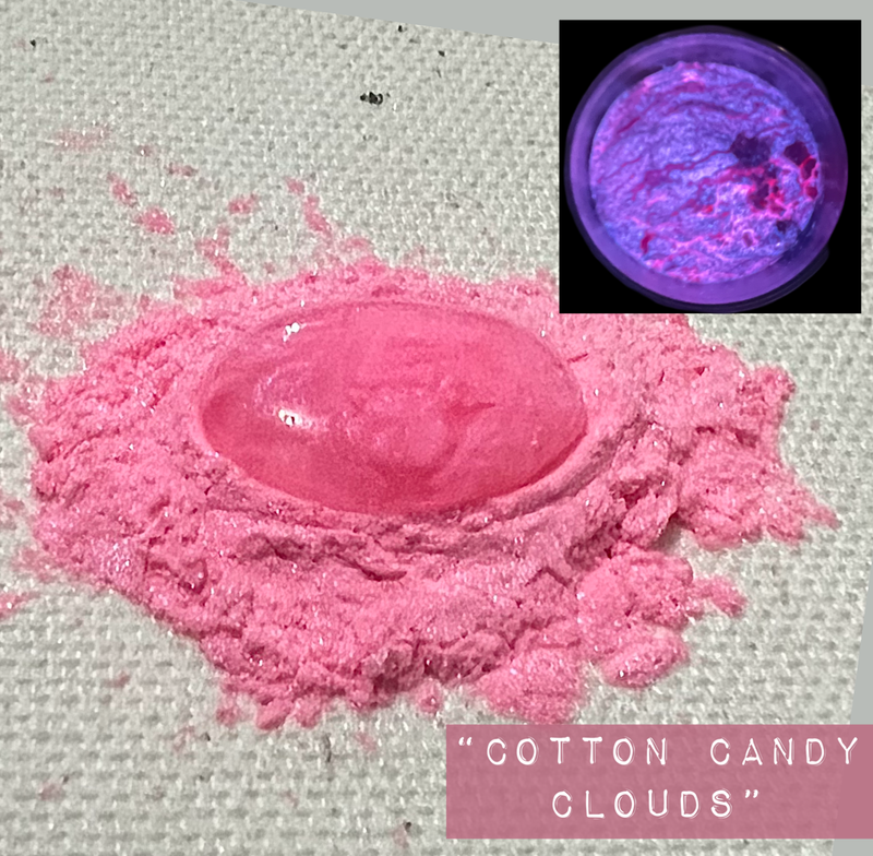 Swirly Pearly Glow ("Cotton Candy Clouds")