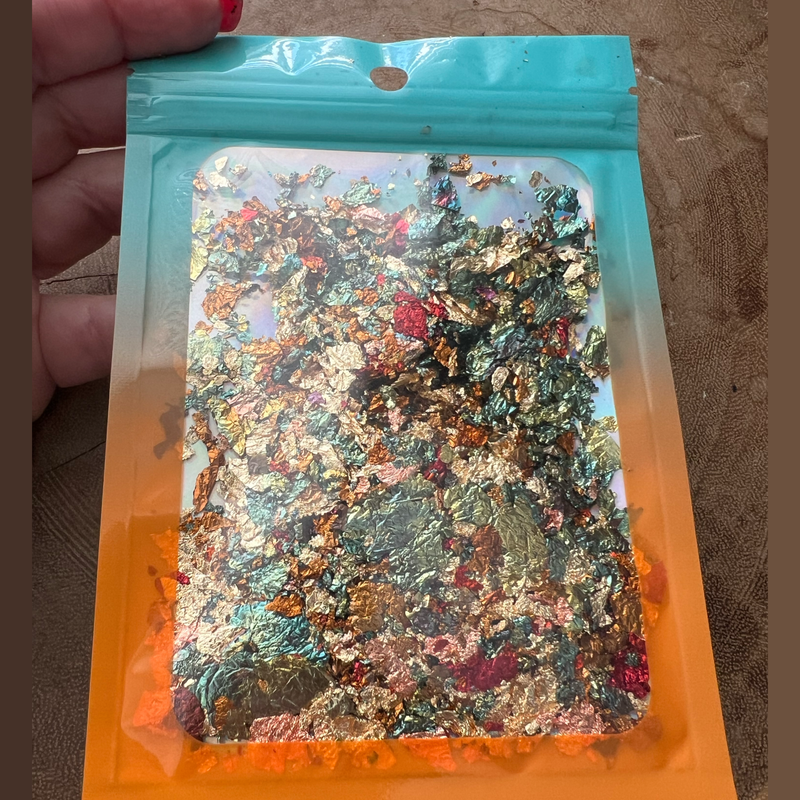 LUXE Copper Leaf Flakes (Multi- Color)