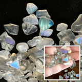 Genuine Labradorite Stone & Chip Mix