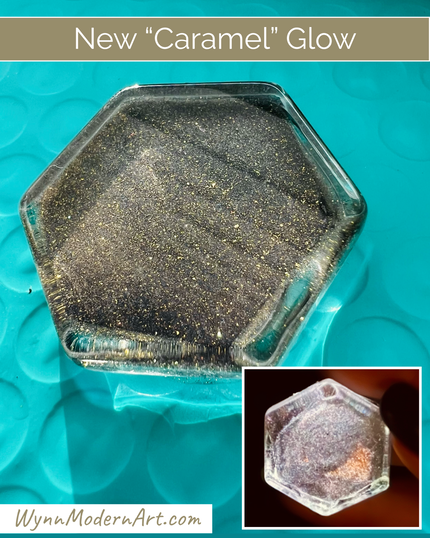 Swirly Pearly Glow (“Caramel