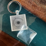 Set of 2: Square Keychains