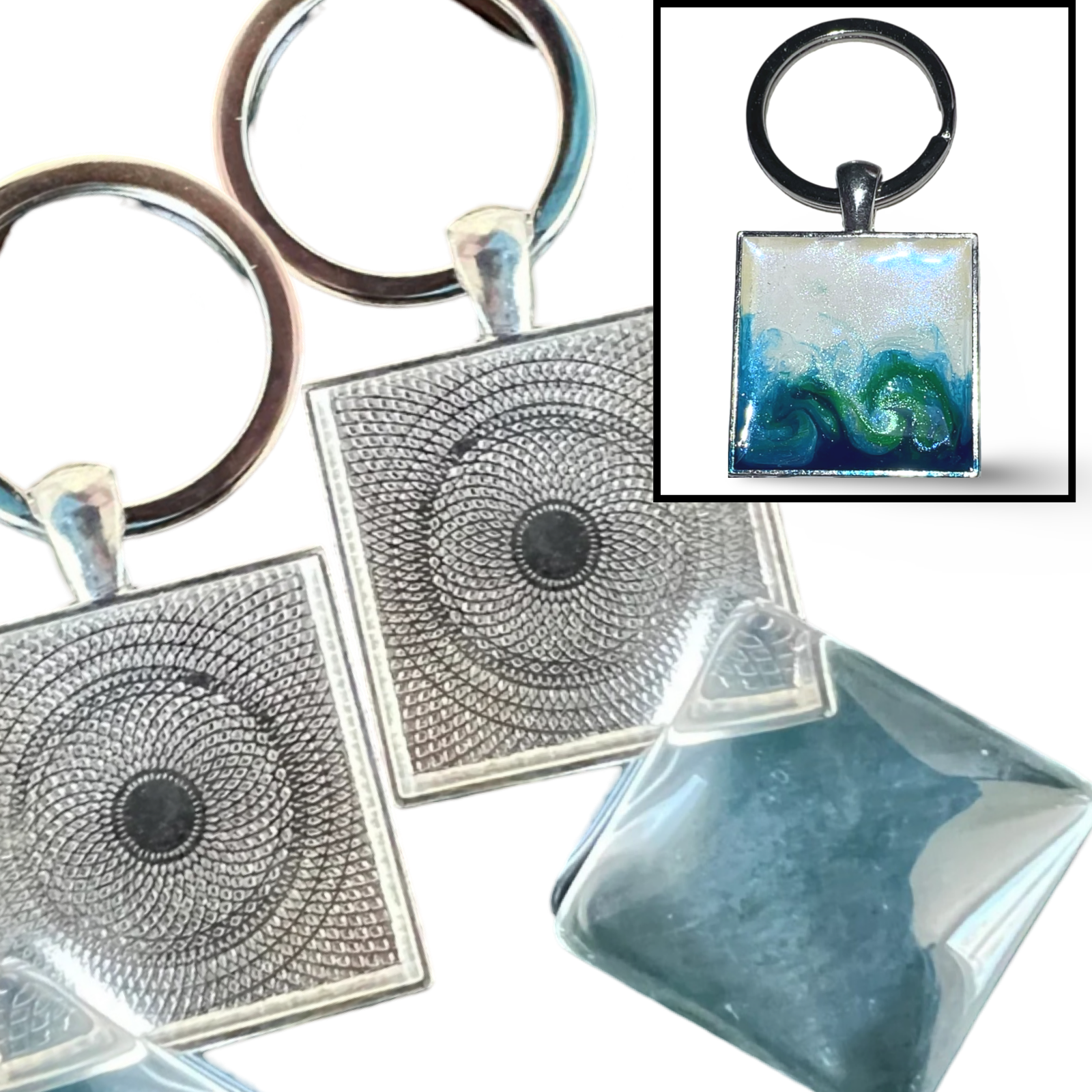 Set of 2: Mental Health Keychains