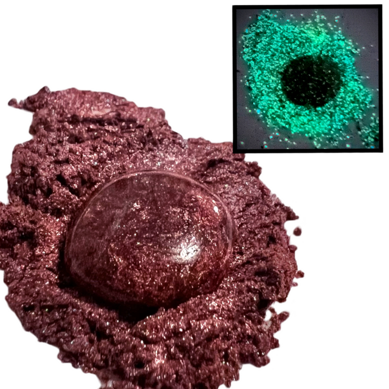 Swirly Pearly Glow ("Cherry Truffle")