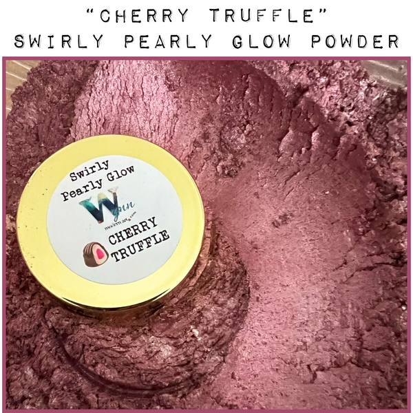 Swirly Pearly Glow ("Cherry Truffle")