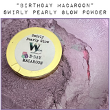 Swirly Pearly Glow ("Birthday Macaroon")