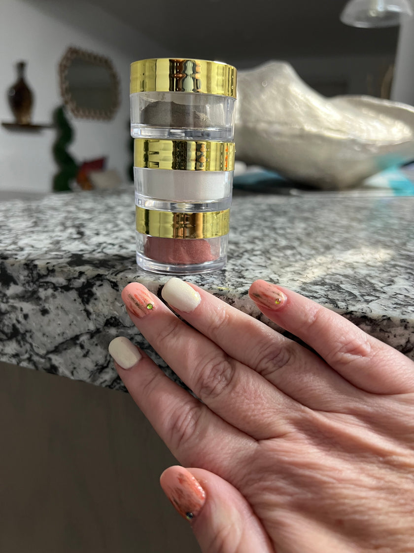 Swirly Pearly Glow (