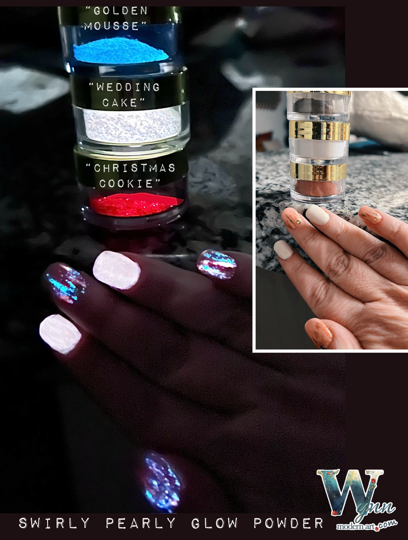 Swirly Pearly Glow (