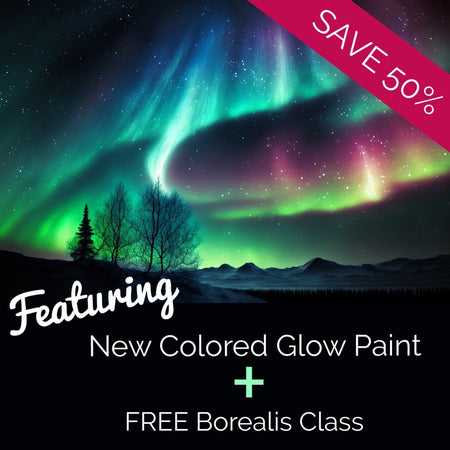 6 pc. *Glowing* Borealis Kit + Free Northern Lights Class