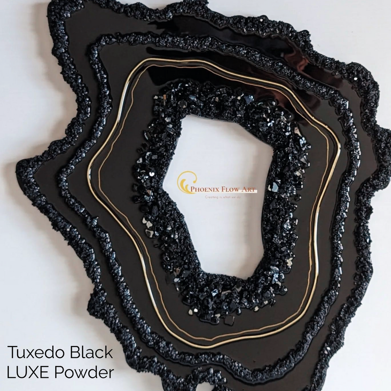 Tuxedo Black LUXE Powder (Metallic)