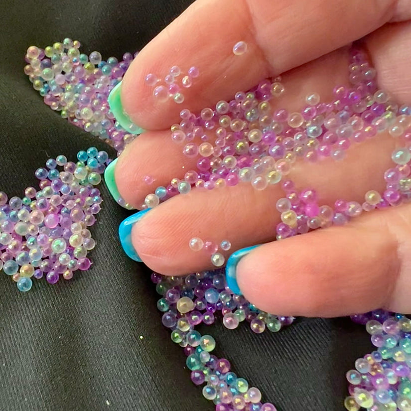 3D Bubbles “Unicorn Iridescent” (Glass)